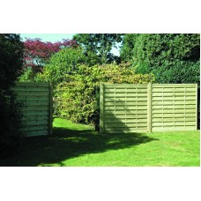 Square Horizontal  Fence Panel