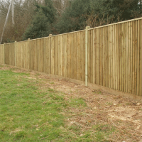 2.7m wide Premium Closeboard Bay