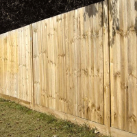 2.7m wide Standard Closeboard Bay