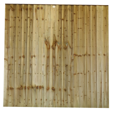 Closeboard Panel / Feather Edge Panel - Pressure treated green