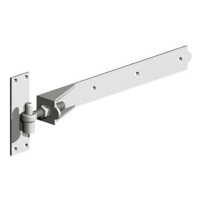 Galvanised Hook & Band Adjustable Hinges (pair)