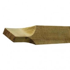 75mm x 75mm Arris Rails - Brown 75mm x 75mm Arris Rails - Brown