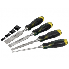 Professional Bevel Edge Chisel Set, 4 Piece