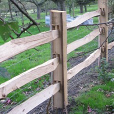Softwood Cleft Posts 2 and 3 rail - 125mm x 75mm Softwood Cleft Posts 2 and 3 rail - 125mm x 75mm