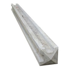 125mm x 125mm Corner Slotted Concrete Post