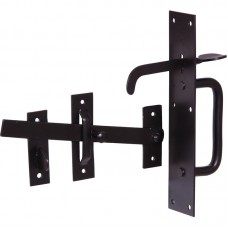 3" Medium Suffolk Latch Black - pre-packed